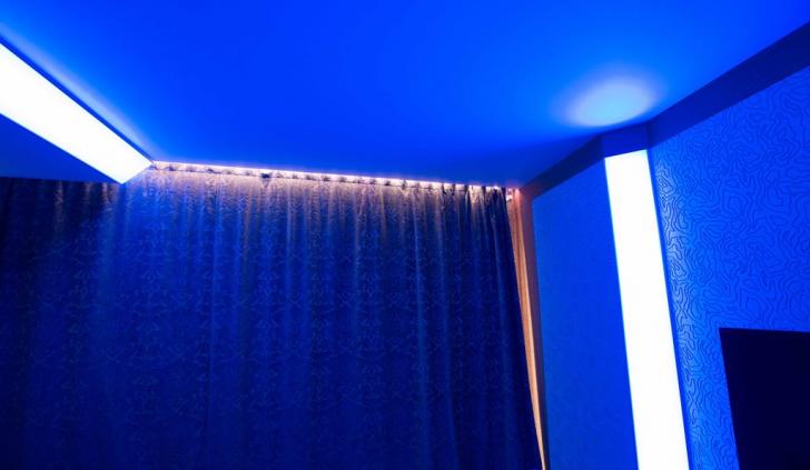Освещение комнаты светодиодной RGB лентой Arlight