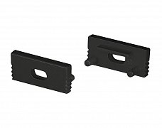 Заглушка SL-SLIM-H7 BLACK с отверстием (Arlight, Пластик)