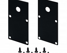Заглушка LINE-S-3667 BLACK с отверстием (Arlight, Металл)