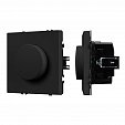 ARL NOBE Светорегулятор задний фронт TRIAC черный оникс софт-тач SWT-DLR-SFPL-BK (250V, 300W) (Arlight, Черный оникс)
