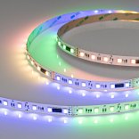 Светодиодная лента DMX-B60-12mm 24V RGBW-MIX-PX6 (15 W/m, IP20, 5m) (Arlight, -)