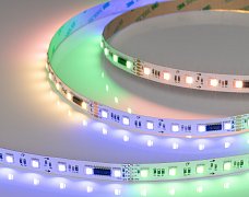 Светодиодная лента DMX-B60-12mm 24V RGBW-MIX-PX6 (15 W/m, IP20, 5m) (Arlight, -)