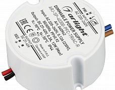 Блок питания ARJ-SP-40300-PFC-TRIAC-R (12W, 27-40V, 300mA) (Arlight, IP44 Пластик, 5 лет)