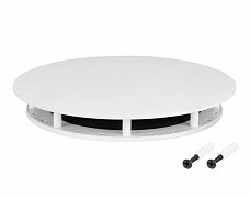 Крепление MOONLIGHT-BASE-ROUND-D18-L White (Arlight, Металл)