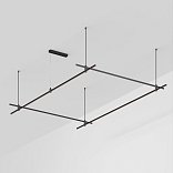 Основание ART-APRIORI-RECTANGLE-ROD-800-3000x2000 (BK) (Arlight, IP20 Металл, 3 года)