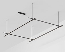 Основание ART-APRIORI-RECTANGLE-ROD-800-3000x2000 (BK) (Arlight, IP20 Металл, 3 года)