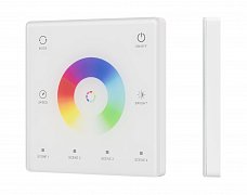 INTELLIGENT ARLIGHT Сенсорная панель SMART-SPI-801-11-4SC-RGBW-SUF White (3V, 2.4G) (IARL, IP20 Пластик, 5 лет)