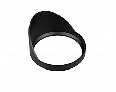 Насадка антибликовая LGD-ARTIFACT-HALF-SNOOT-R65 (BK) (Arlight, Металл)
