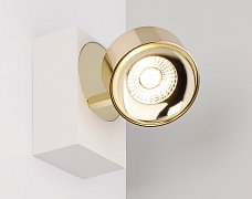 Светильник SP-PLURIO-SURFACE-S110x77-9W Day4000 (WH-BRS, 36 deg, 230V) (Arlight, IP20 Металл, 3 года)