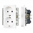 Механизм электрической розетки SCT-MEUD-PL-WH (250V, 16A) (Arlight, -)