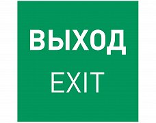 Пиктограмма EMGP-MARK-EXIT (Выход) (Arlight, Пластик)