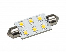 Автолампа ARL-F42-6E Warm White (10-30V, 6 LED 2835) (ANR, Открытый)