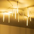 Светодиодная гирлянда ARD-ICEFALL-CLASSIC-D12-200-10PCS-CLEAR-32LED-LIVE WARM (230V, 10.5W) (Ardecoled, IP65)