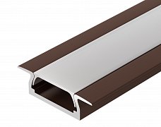 Профиль MIC-F-2000 ANOD Brown Light (Arlight, Алюминий)