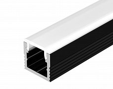 Профиль SL-MINI-10-2000 BLACK (Arlight, Алюминий)