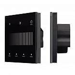 INTELLIGENT ARLIGHT Сенсорная панель SMART-DALI-301-11-1G-4SC-DT6 Черная (230V, встраиваемая, 2.4G) (IARL, IP20 Пластик, 5 лет)