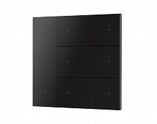 INTELLIGENT ARLIGHT Накладка панели KNX-23-4G-SUF Black (Backlight) (IARL, IP20 Металл, 2 года)