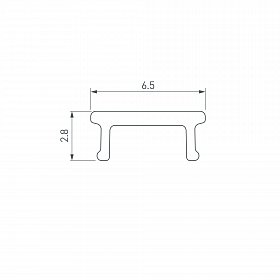 Экран SL-W7-2000 OPAL-PM BLACK (Arlight, Пластик)