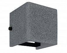 Светильник LGD-PERAN-WALL-S120x120-6W Warm3000 (BK, 0-80 deg, 230V) (Arlight, IP65 Бетон, 3 года)