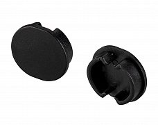 Заглушка ARH-ROUND-D20-DUAL BLACK глухая (Arlight, Пластик)