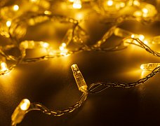 Светодиодная гирлянда ARD-STRING-CLASSIC-10000-CLEAR-100LED-FLASH Warm/Warm (230V, 7W) (Ardecoled, IP65, 1 год)