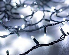Светодиодная гирлянда ARD-STRING-PRO-1000-GREEN-100LED-PULSE White (230V, 7W) (Ardecoled, IP65, 2 года)