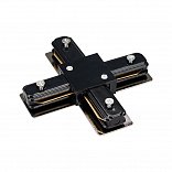 Крестовой коннектор LGD-B1P-X Black (Arlight, IP20 Пластик, 3 года)