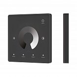 INTELLIGENT ARLIGHT Сенсорная панель SMART-RF-801-11-1G-4SC-DIM черный (3V, 2.4G) накладная (IARL, IP20 Пластик, 5 лет)
