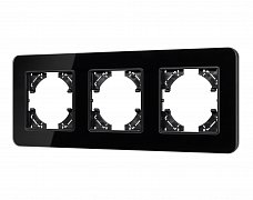 Рамка стеклянная FRM-OMALI-GS-3-BK (Arlight, -)
