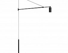 Светильник SP-KANEL-WALL-6W Warm3000 (BK, 36 deg, 230V, TELESCOPIC) (Arlight, IP20 Металл, 5 лет)