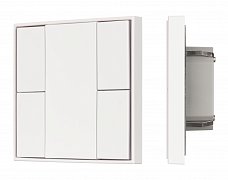 INTELLIGENT ARLIGHT Кнопочная панель KNX-301-22-4-SH-IN White (BUS, Frame) (IARL, IP20 Пластик, 3 года)