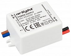 Блок питания ARJ-KE40200 (8W, 200mA, PFC) (Arlight, IP44 Пластик, 5 лет)