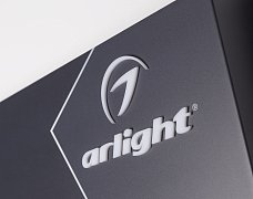 Стенд Светильники встраиваемые Тонкие панели (Arlight, Пластик)