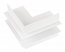 Коннектор угловой MAG-ORIENT-CON-2652-FDW-L90-EXT (WH, внешний) (Arlight, IP20 Металл, 3 года)