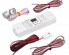 INTELLIGENT ARLIGHT Контроллер лестничный SMART-SPI-302-82-2G-SH-PS-SUF (12-24V, TUYA Wi-Fi, 2.4G) (IARL, IP20 Пластик, 5 лет)