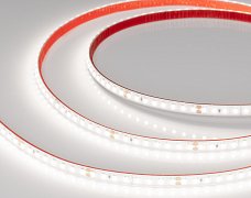 Светодиодная лента герметичная RTW-PR-A128-10mm 24V White6000 (9.6 W/m, IP66, 2835, 5m) (Arlight, высок.эфф.150 лм/Вт)