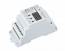INTELLIGENT ARLIGHT Диммер SMART-DALI-104-62-ADDR-RGBW-DT6/DT8-PD-DIN White (12-48V, 4x5А) (IARL, IP20 Пластик, 5 лет)