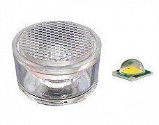 Линза 45DC3T (45°, smd, clear) (Turlens, -)