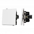 Механизм звонкового выключателя SWT-TENDO-MKR1-PL-WH (230V, 10A) (Arlight, Белый)