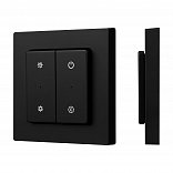 INTELLIGENT ARLIGHT Кнопочная панель SMART-RF-801-22-MULTI черная, квадрат. (3V, пластик, 2.4G) (IARL, IP20 Пластик, 5 лет)