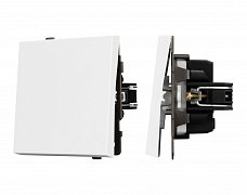 Механизм звонкового выключателя SWT-TENDO-MKR1-PL-WH (230V, 10A) (Arlight, Белый)