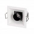 Светильник MS-ORIENT-BUILT-TURN-TC-S67x67-3W Day4000 (WH-BK, 30 deg, 230V) (Arlight, IP20 Металл, 5 лет)