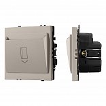 ARL NOBE Выключатель карточный магнитный софт-тач кашемир SWT-CRD-SFPL-CA (250V, 25A) (Arlight, -)