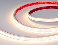 Светодиодная лента герметичная RTW-PS-A240-12mm 48V Warm2700-CX2 (23 W/m, IP67, 10m) (Arlight, CRI>90)