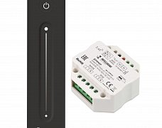 INTELLIGENT ARLIGHT Диммер SMART-SET-TRIAC-601-72-DIM-PD-IN Black (230V, 1x1.5A, ПДУ LINE, 2.4G) (IARL, IP20 Пластик, 5 лет)