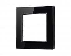 Рамка стеклянная FRM-GLARE-GS-1-BK (Arlight, -)