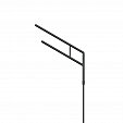Кронштейн OXOR-SG2-1500x76-L1500 BLACK (Arlight, Сталь)