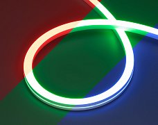 Лента герметичная MOONLIGHT-PRO-SIDE-X360-16x16mm 24V RGB (12 W/m, IP67, 10m, wire x2) (Arlight, Вывод боковой, 5 лет)