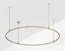 Основание ART-APRIORI-ROUND-ROD-400-R1500 (OG) (Arlight, IP20 Металл, 3 года)