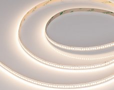 Светодиодная лента RT-A280-8mm 24V Warm3000 (10 W/m, IP20, 5m) (Arlight, -)